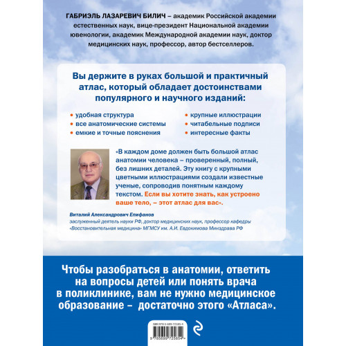 Анатомия человека: большой популярный атлас