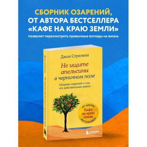 Не ищите апельсины в черничном поле. Сборник озарений о том, что действительно важно #1