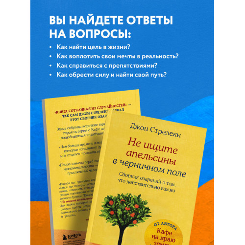 Не ищите апельсины в черничном поле. Сборник озарений о том, что действительно важно #1