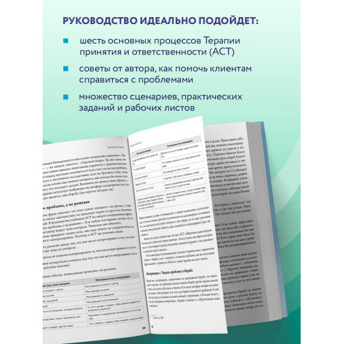 Полное наглядное пособие по терапии принятия и ответственности. Революционные методы и стратегии для содействия глубоким изменениям в поведении клиентов