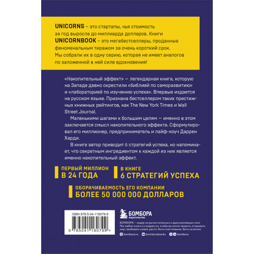 Накопительный эффект. От поступка - к привычке, от привычки - к выдающимся результатам