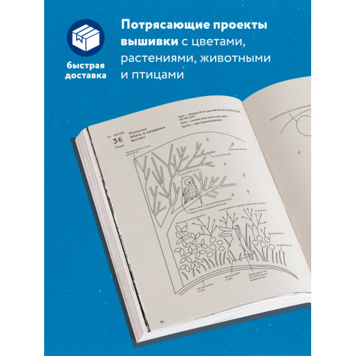 Вышивка Элис Макабэ. Сказки японского леса. Красивые сюжеты с животными и растениями