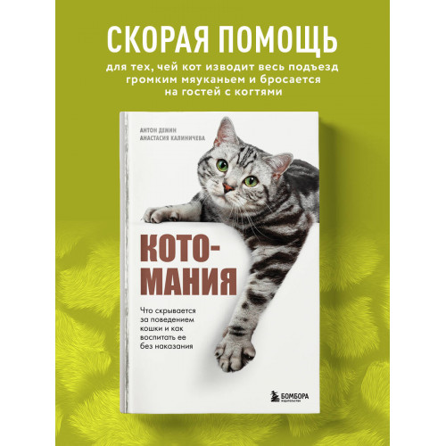 Котомания. Что скрывается за поведением кошки и как воспитать ее без наказания