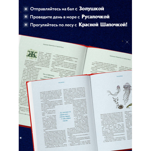 СКАЗОЧНАЯ КНИГА ПРАЗДНИЧНЫХ БЛЮД. Под истории Ш.Перро, бр.Гримм, Г.Х.Андерсена (НОВОЕ ОФОРМЛЕНИЕ)